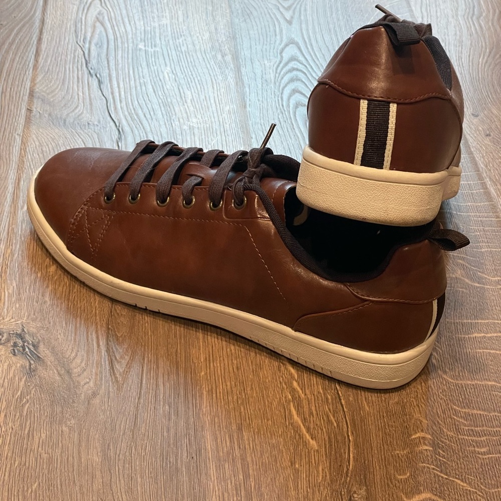 City Street 13 Brown Leather Shoes